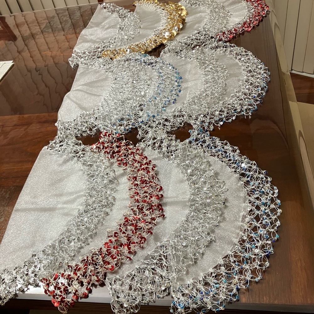 Albanian Mendile Shahmicka handkerchief